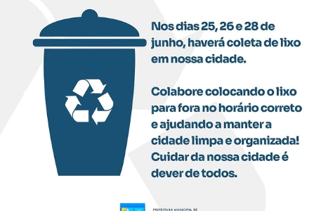 Atenção, população!