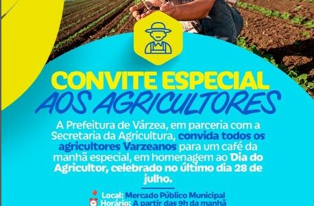 CONVITE ESPECIAL AOS AGRICULTORES