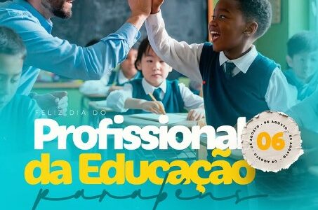 06 de Agosto – Dia Nacional dos Profissionais da Educação