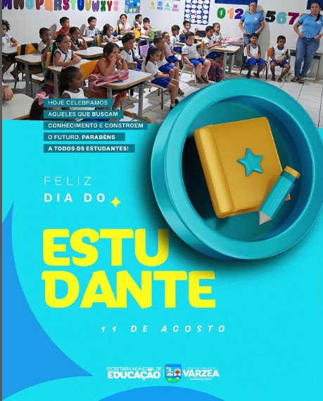 Hoje é o Dia do Estudante!