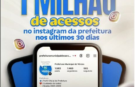 Mais de 1 milhão de acessos em 30 dias!