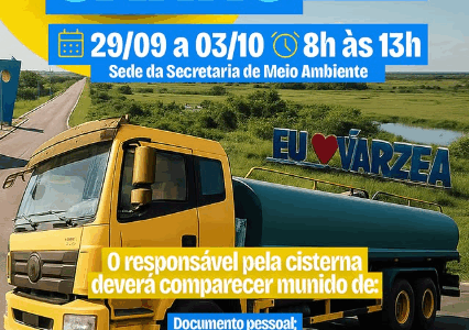 Cadastramento Carro-Pipa