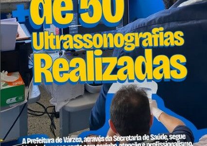 ➕de 50 ultrassonografias realizadas!