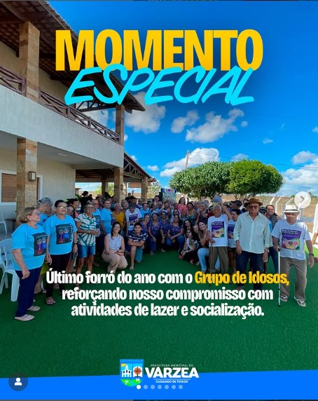 Confraternização Grupo de Idosos de Várzea