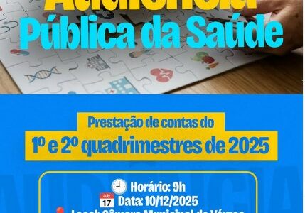 AUDIÊNCIA PÚBLICA DA SAÚDE 