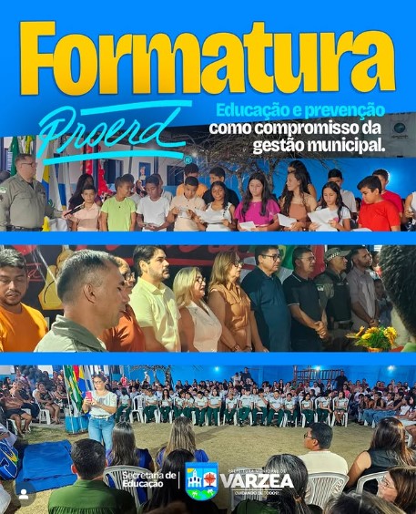 Formatura do PROERD em Várzea-RN