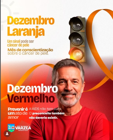 Dezembro Vermelho e Laranja: dois alertas, um só compromisso.