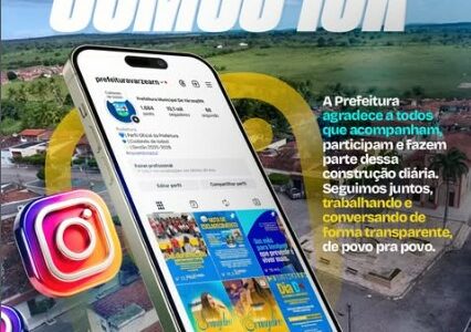 A Prefeitura de Várzea celebra a marca de 10 mil seguidores. A Prefeitura de Várzea celebra a marca de 10 mil seguidores.