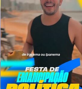 O cantor Litto Lins convida todo mundo para a Festa de Emancipação Política de Várzea/RN!