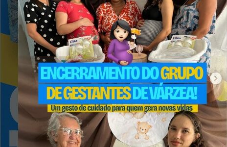 Encerramento do Grupo de Gestantes de Várzea! 