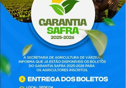 GARANTIA SAFRA 2025/2026