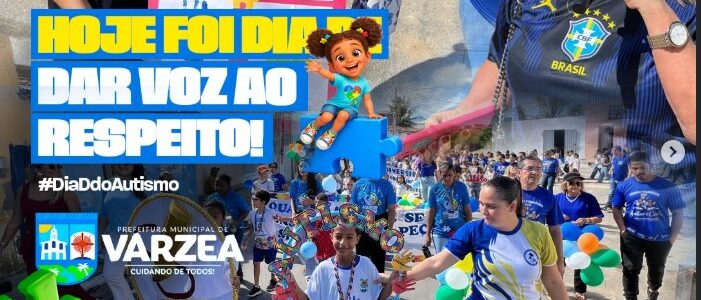 Hoje foi dia de união, conscientização e inclusão