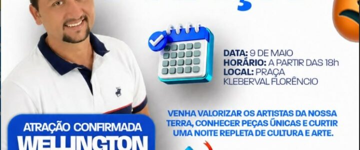Vem aí a 2ª Feira de Cultura: Arte na Praça