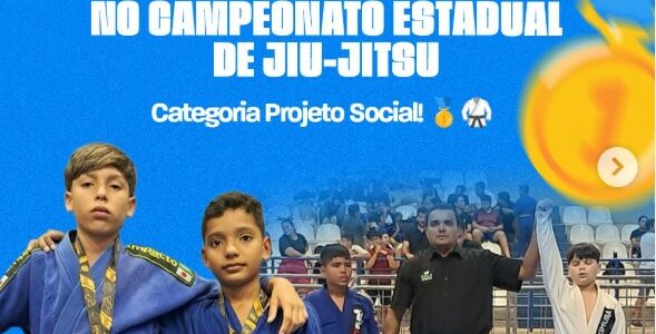 Projeto Social de Várzea brilha no Campeonato Estadual de Jiu-Jitsu!