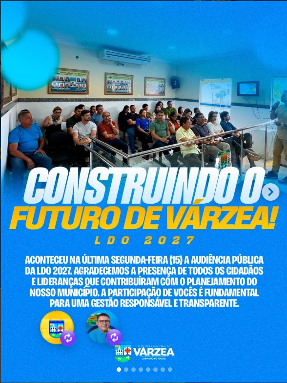 Construindo o futuro de Várzea! 