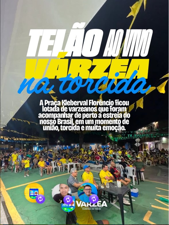 Várzea na torcida 