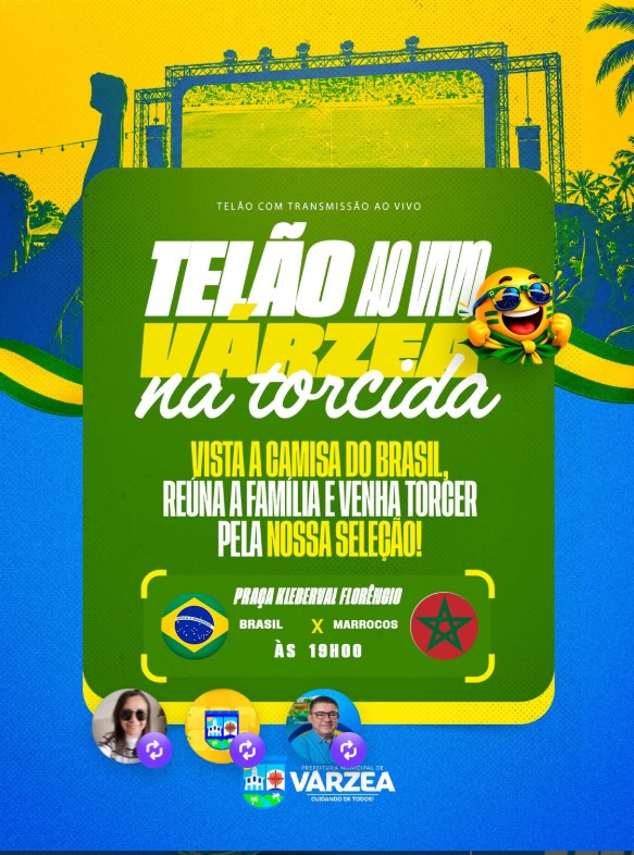 AMANHÃ É DIA DE TORCIDA NA PRAÇA! 
