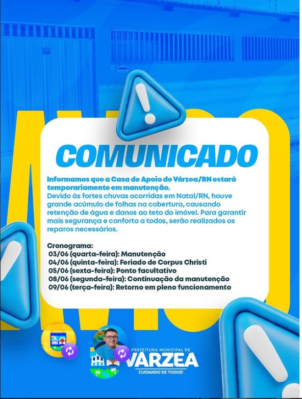 COMUNICADO IMPORTANTE