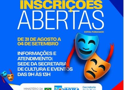 INSCRIÇÕES ABERTAS! INSCRIÇÕES ABERTAS!