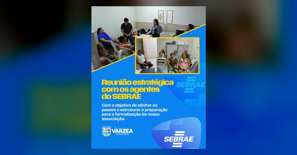 Reunião estratégica com os agentes do SEBRAE com o objetivo de alinhar