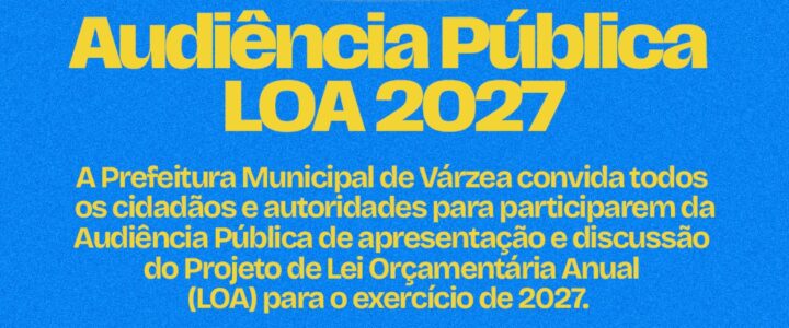 Audiência Pública – LOA 2027