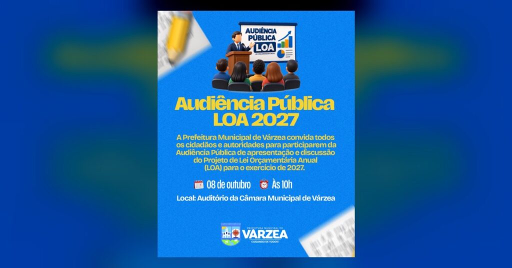 Audiência Pública – LOA 2027