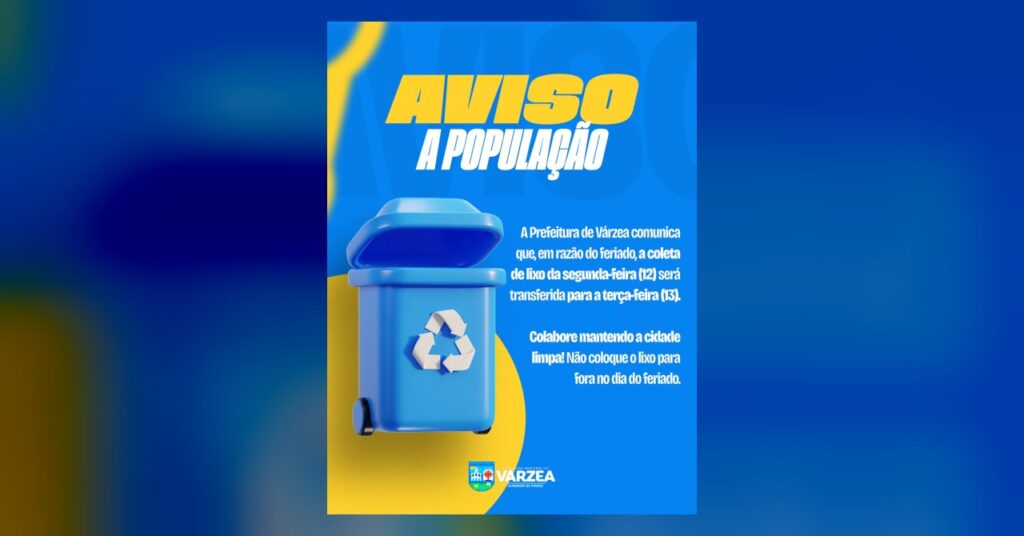 AVISO À POPULAÇÃO