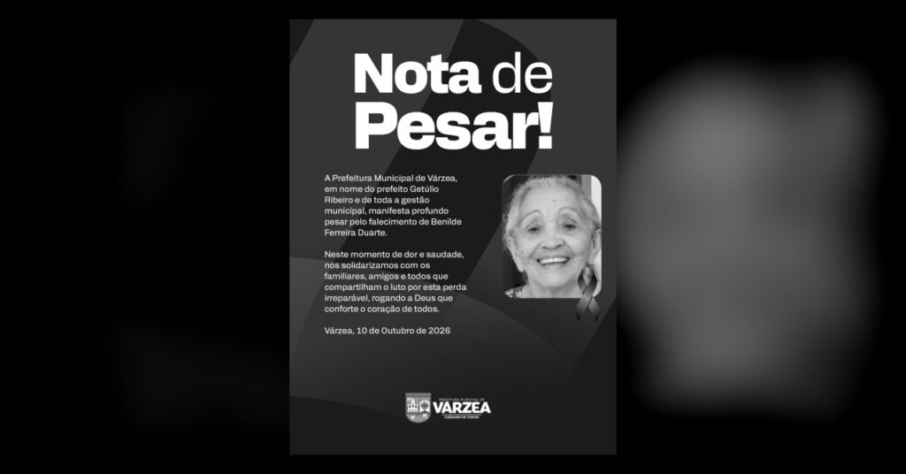 NOTA DE PESAR