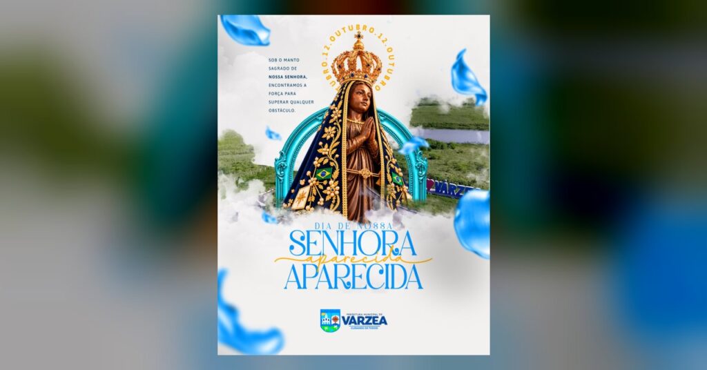 Hoje celebramos o dia da Padroeira do Brasil, símbolo de fé