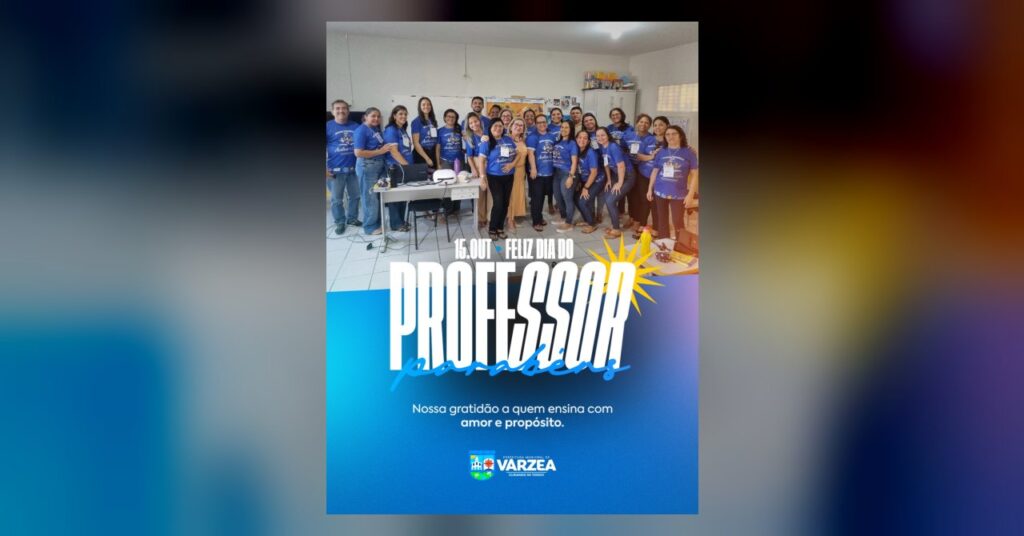 15 de Outubro | Dia do professor