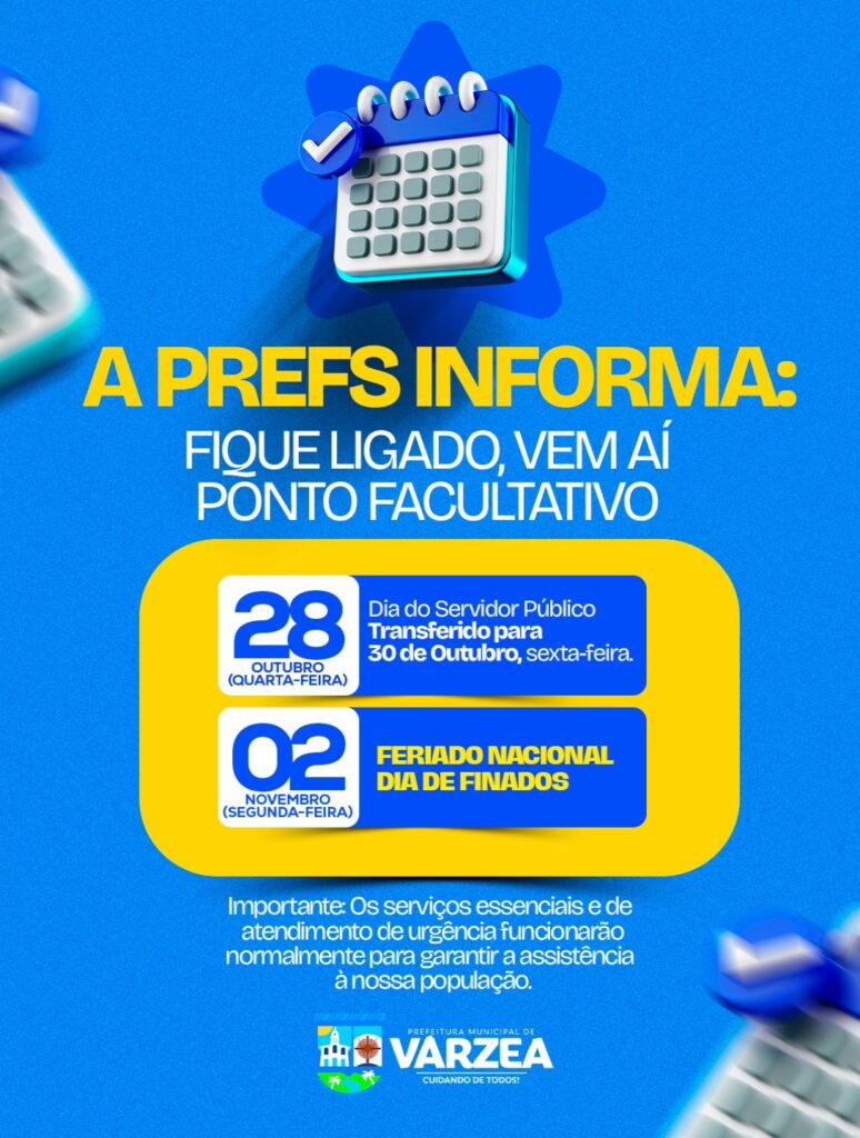 ATENÇÃO AO CRONOGRAMA!